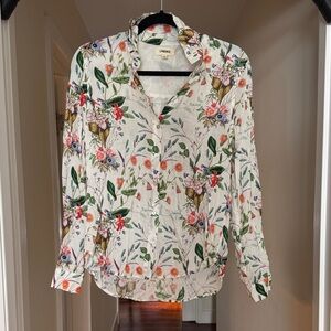 L’AGENCE Floral Blouse (XS)